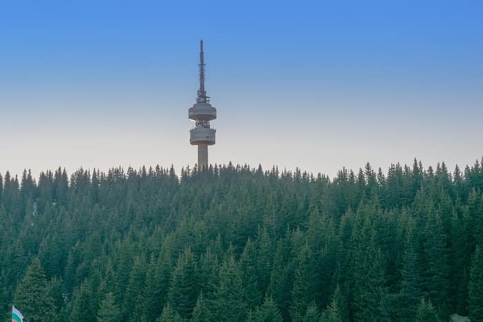 Blick auf das Gebiet um Pamporowo, aufgenommen 2016
