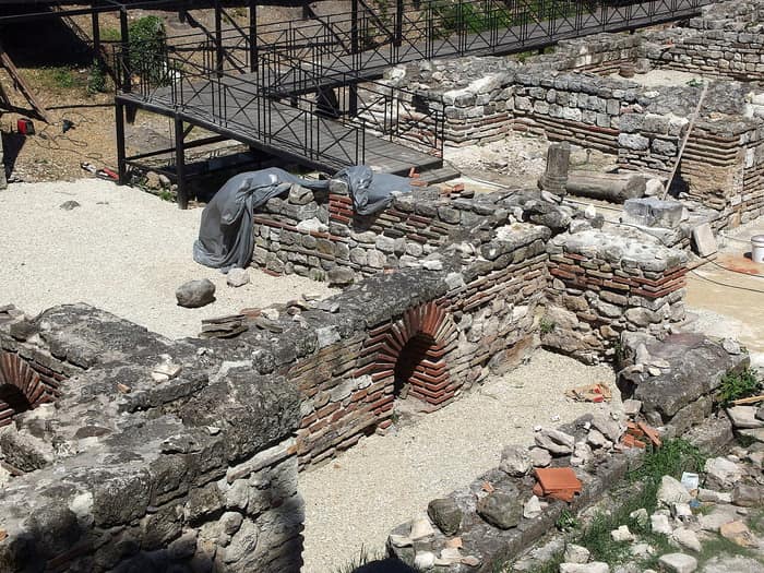 Varna, second photo from the area of the Roman baths