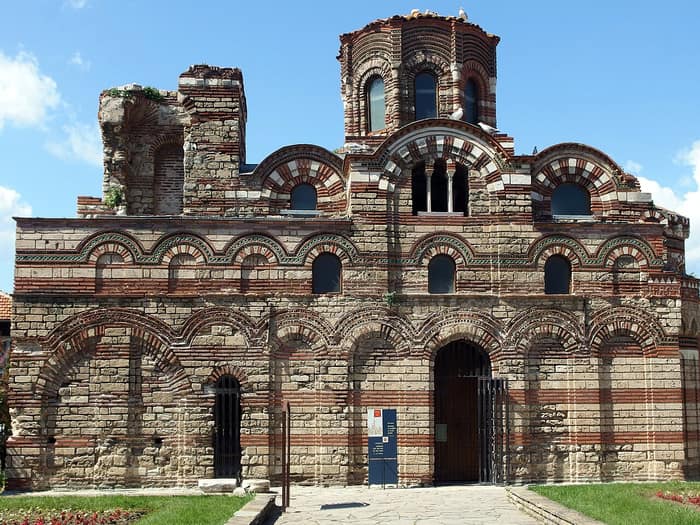 Nesebyr, widok w pobliżu cerkwi Chrystusa Pantokratora