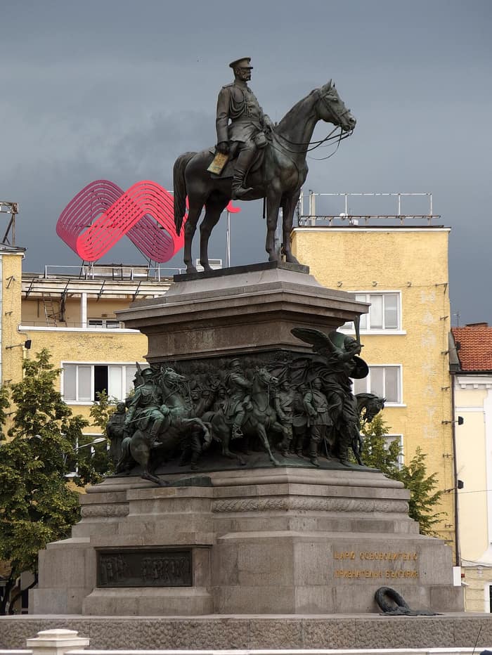 The Monument to the Tsar Liberator in Sofia, another view