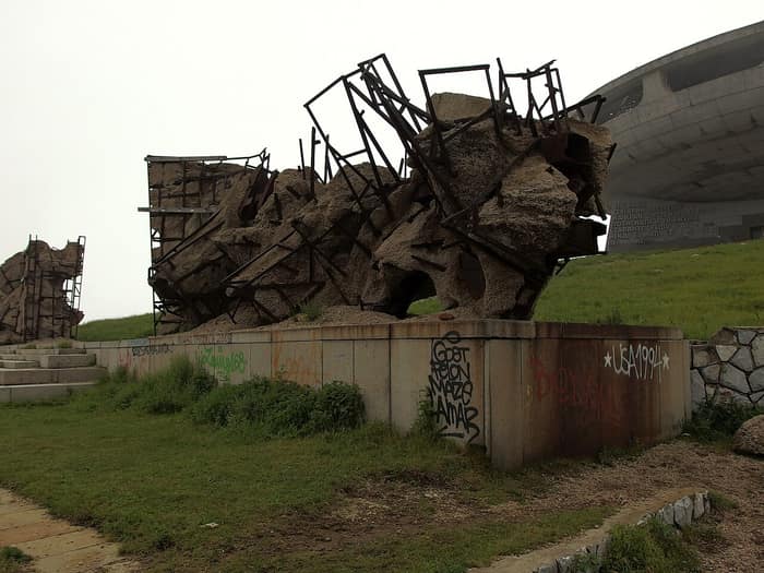 Das Busludscha-Denkmal, zweites Foto von 2014