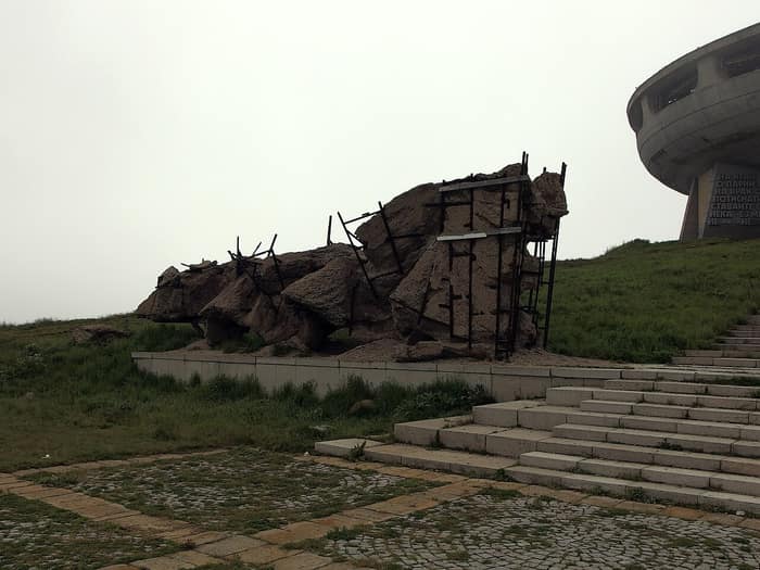 Das Busludscha-Denkmal, drittes Foto von 2014