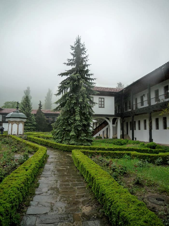 Landschaft beim Kloster Sokolski, dritte Ansicht