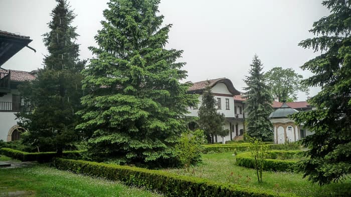 Landschaft beim Kloster Sokolski, vierte Ansicht