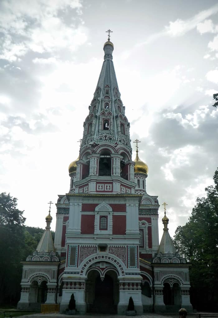 Shipka, view of the memorial church area, third photo