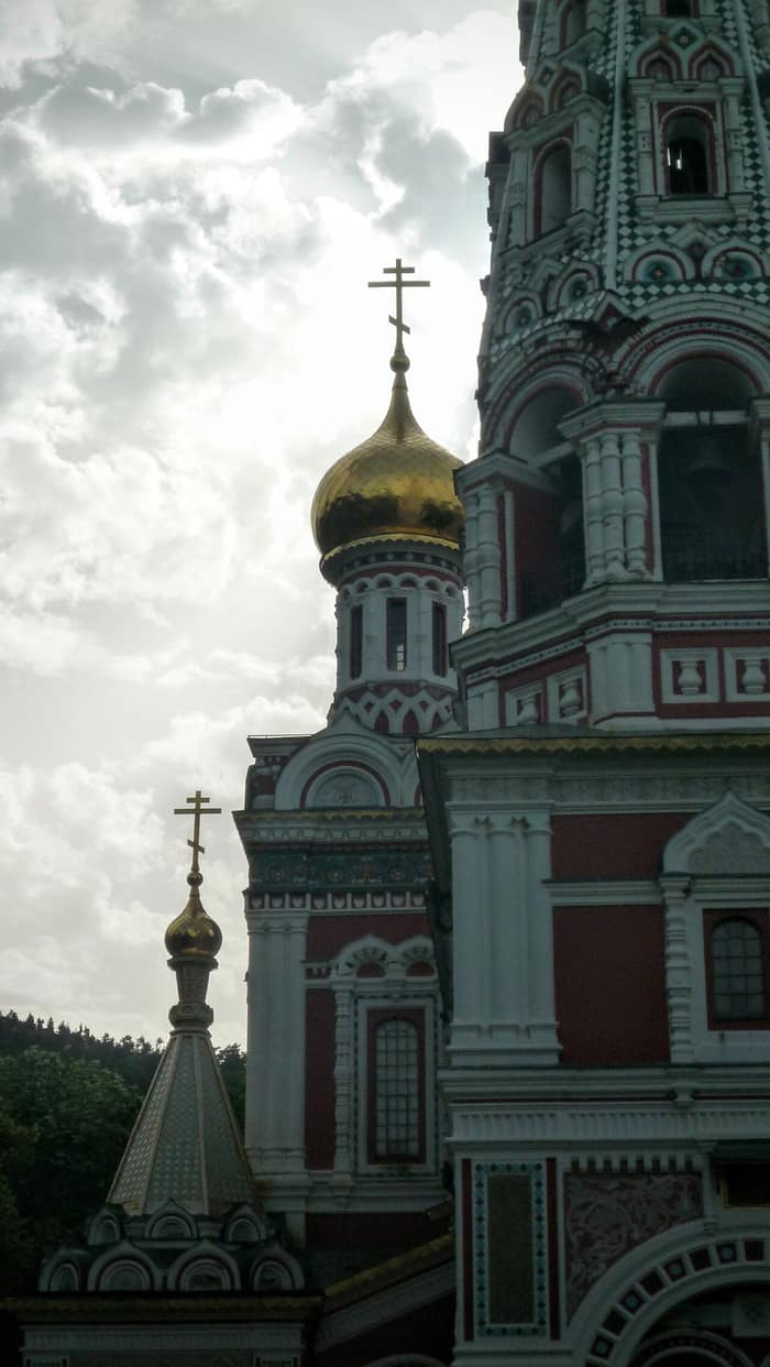 Shipka, view of the memorial church area, fourth photo
