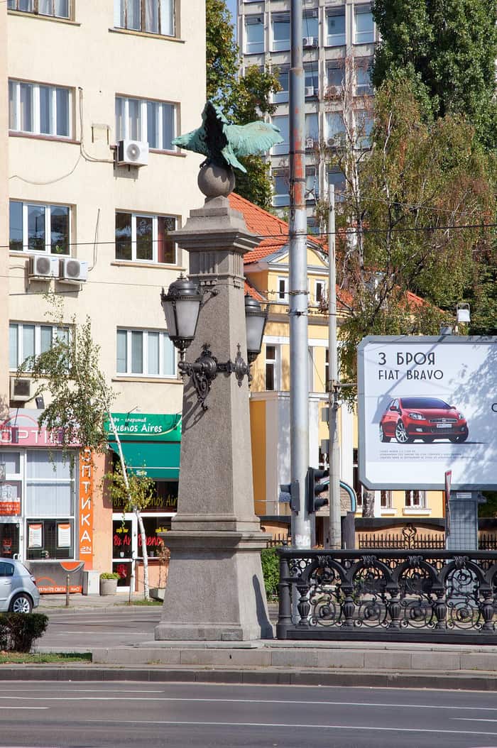 Eagles' Bridge in Sofia, fourth view