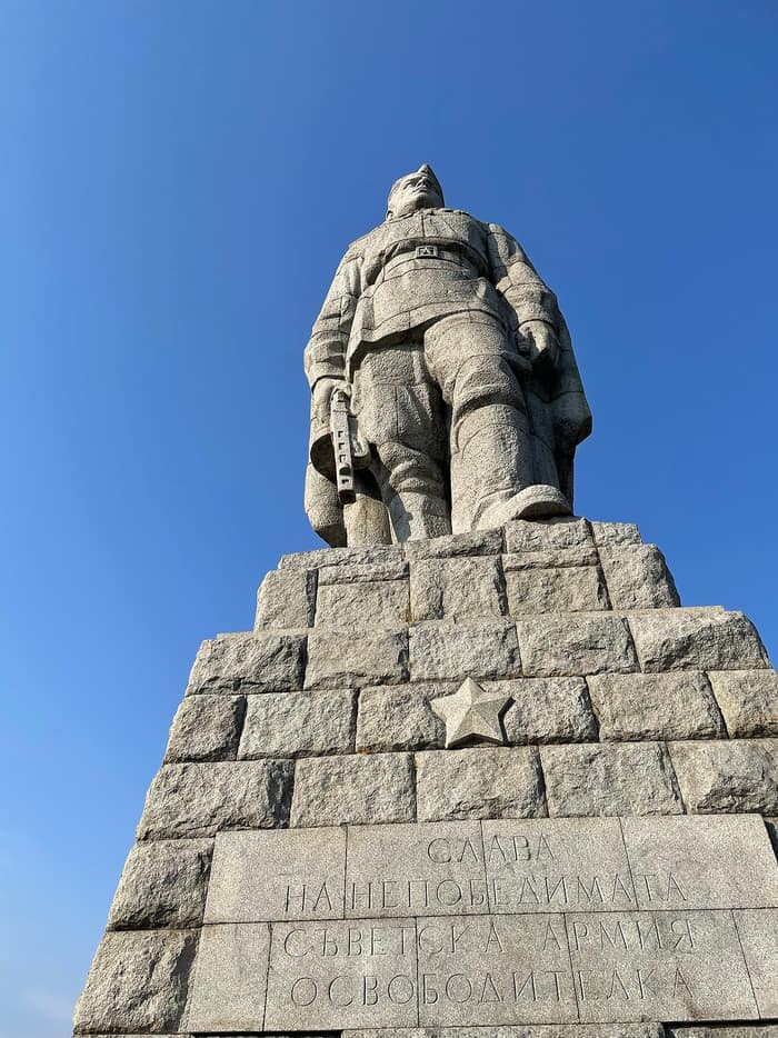 The Alyosha Monument on Bunardzhik Hill in Plovdiv