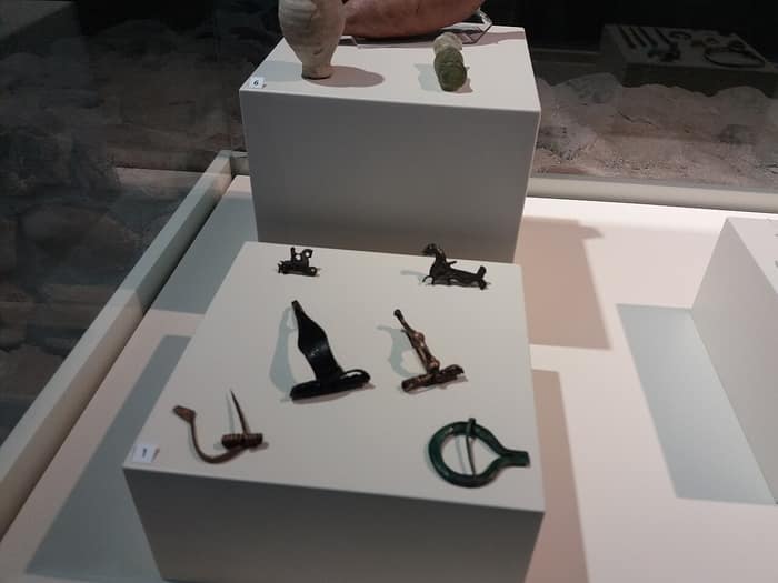 Eksponat archeologiczny z Serdiki w Sofii, widok 4