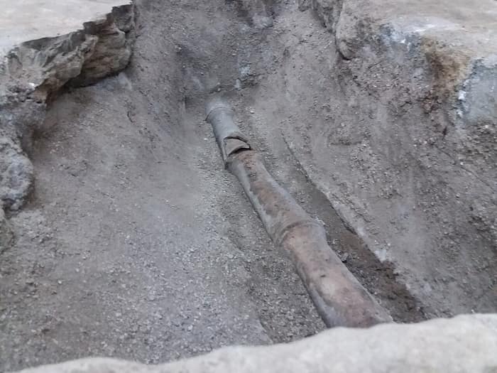 Eksponat archeologiczny z Serdiki w Sofii, widok 1
