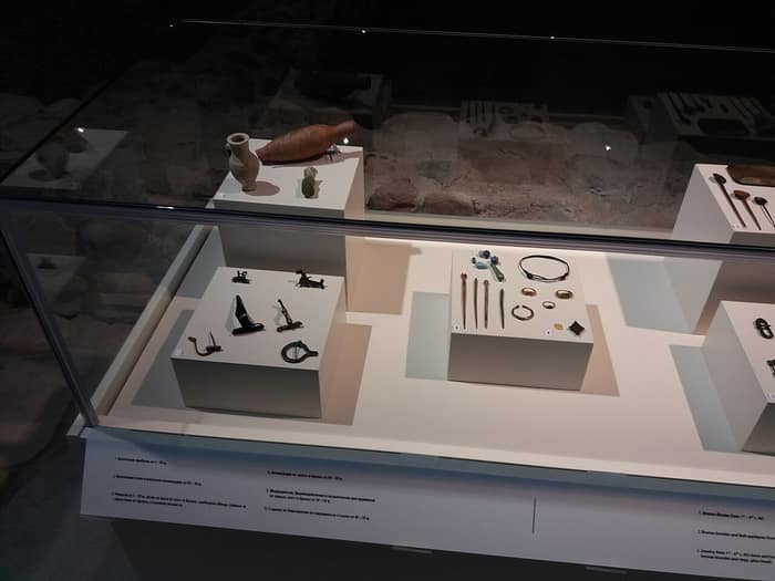 Eksponat archeologiczny z Serdiki w Sofii, widok 3