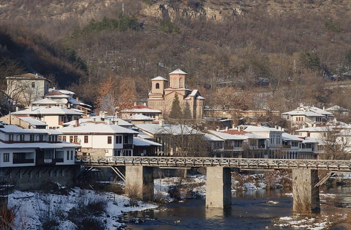 Das Viertel Assenowa Mahala in Weliko Tarnowo