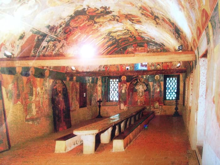 Das Refektorium des Klosters Batschkowo