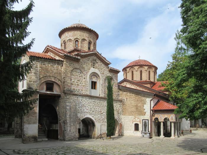 Kloster Batschkowo, Blick auf die Gebäude