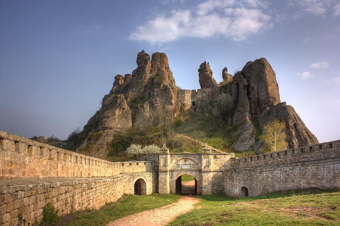 Белоградчишката крепост сред скалите в Северозападна България