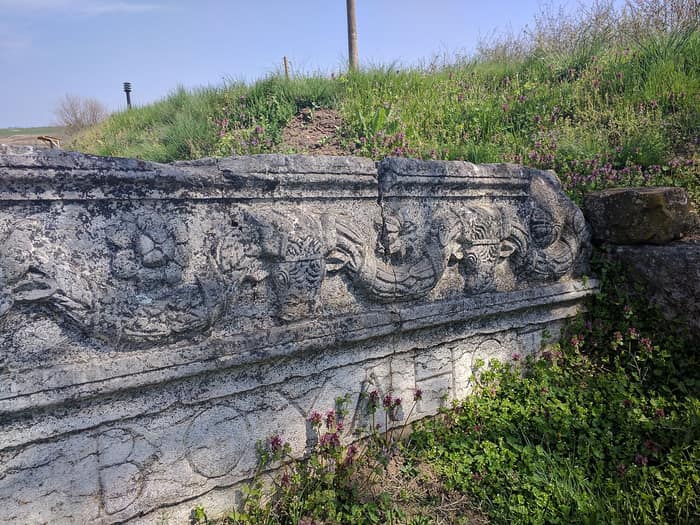 Nikopolis ad Istrum, panorama ruin, trzecie ujęcie