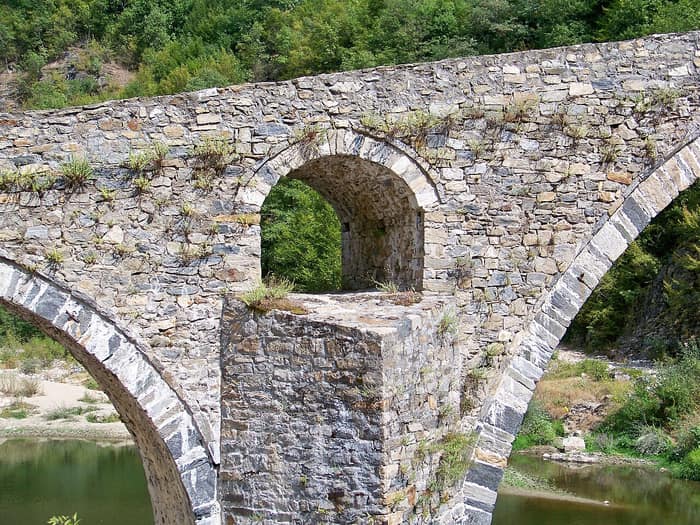 The Devil's Bridge (Dyavolski most) over the Arda, second view