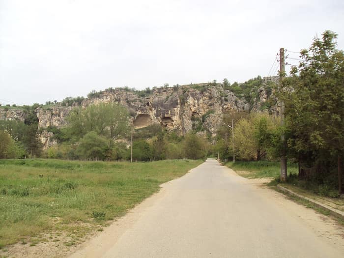 Cetatea Cherven, a doua vedere asupra ruinelor