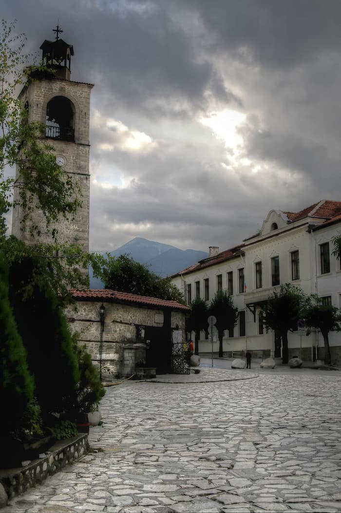 Das Zentrum von Bansko