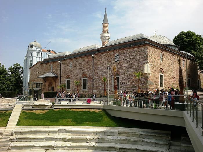 Moscheea Dzhumaya din centrul orașului Plovdiv