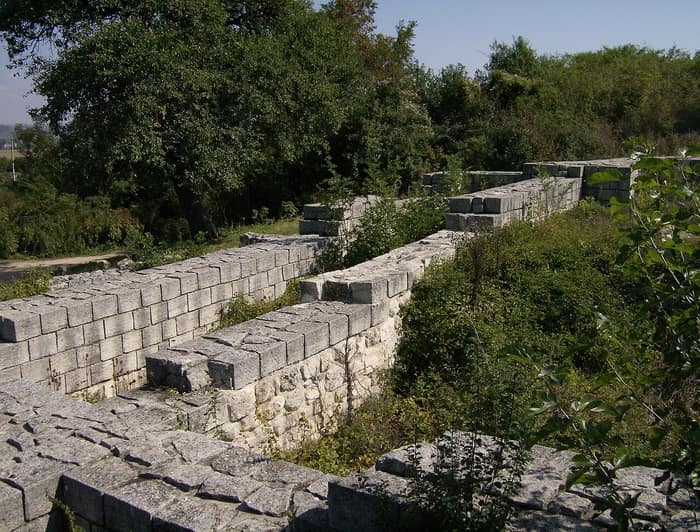 The fortress of Khan Omurtag near Han Krum