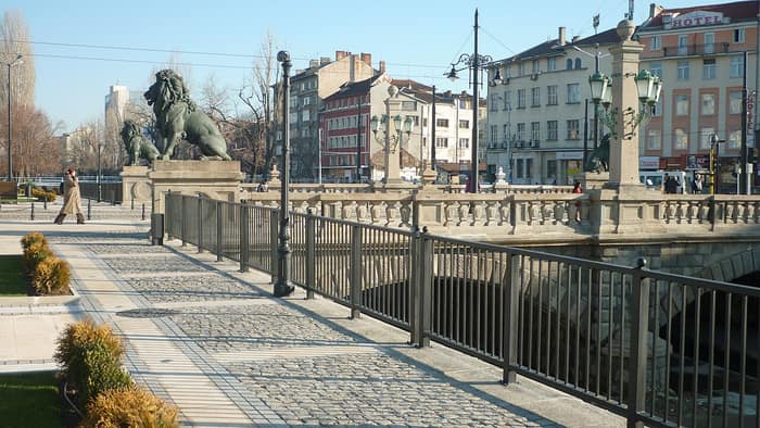 Podul Leilor, vedere de ansamblu