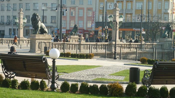 Lions' Bridge in Sofia