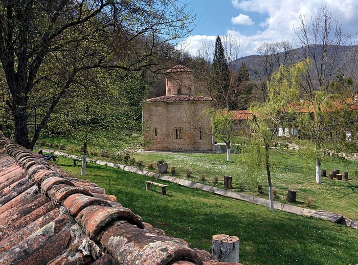 Monaster w Zemenie, freski w cerkwi, trzeci widok