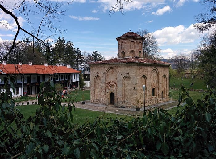 Monaster w Zemenie, freski w cerkwi, drugi widok