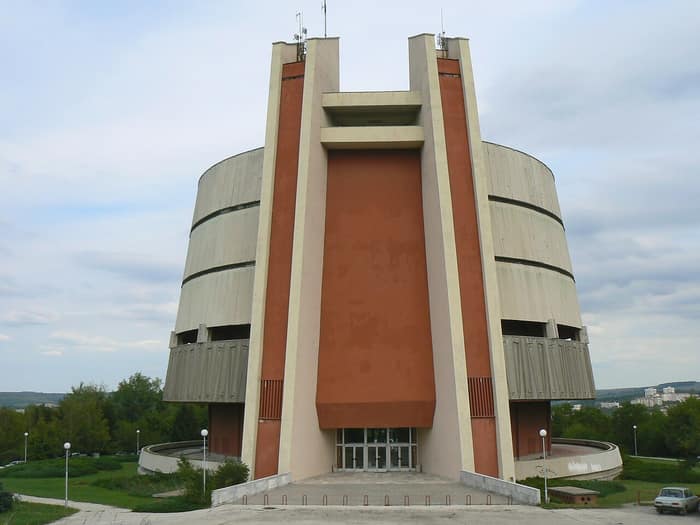 Сградата на Панорама Плевен, външен изглед
