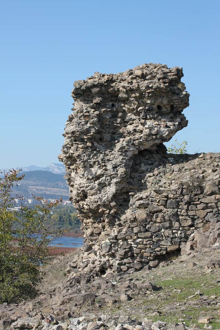 Twierdza Wiszegrad, drugi widok ruin