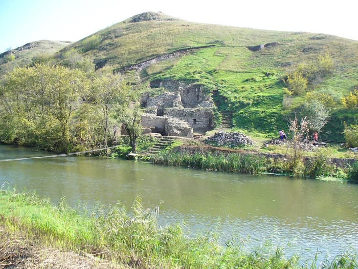 The water-defence tower of the Markeli fortress