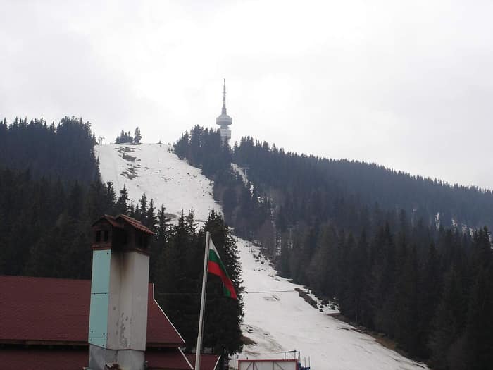 Vârful Snejanka din Munții Rodopi